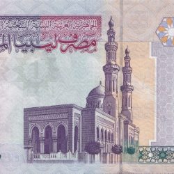 Alternative view of 1 Dinar of Libya Country (AD 2009) with President Moammar al-Gaddafi