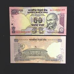 FS 1 Rs 50 STAR REPLACEMENT Issue Signed by Y V Reddy Inset L Year 2006 Issue Gem Unc Very Unique and Rare