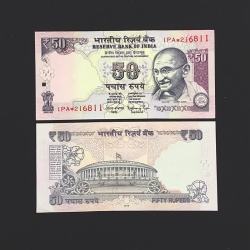 FS 44 Rs 50 STAR REPLACEMENT Issue Signed by Raghuram Rajan Inset E Year 2016 Issue PREFIX 1PA Gem Unc