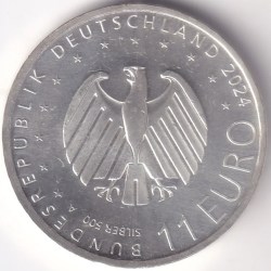Alternative view of UEFA EURO CUP 2024 EX Rare Silver 11 EURO COLOR COIN