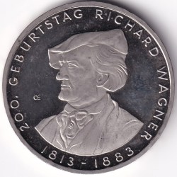 10 Euros 2013 Richard Wagner Proof Copper Nickel Coin