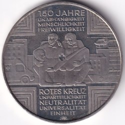 10 Euros 2013 150th Year of Red Cross Unc Copper Nickel Coin