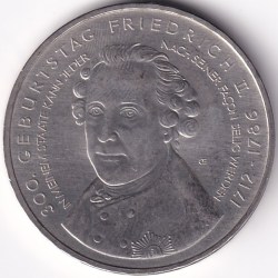 10 Euros 300th Anniversary of the Birth of Frederick the Great Unc Copper Nickel Coin