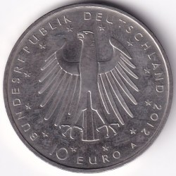 Alternative view of 10 Euros 300th Anniversary of the Birth of Frederick the Great Unc Copper Nickel Coin