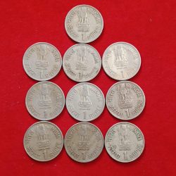 Alternative view of One Rs Rare Coin 89 Th Inter Parliamentary Union Conference 1993 Year Bombay Mint 10 Pcs Given