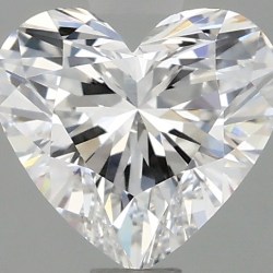 Alternative view of Exquisite 0.80ct Heart Shaped Diamond E Color Top Quality Collectible Antique Lab Grown Gem