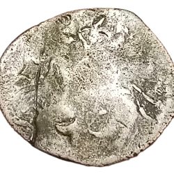 Alternative view of Ancient IMPERIAL MAGADHAN Silver PUNCH Marks 1st "Series-I" KARSHAPANA [C.400-350 BC] Big Sized **V. RARE** Collectable Grade.