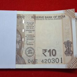 10 RUPEE PACKET STARTING 420 CHOR NUMBER GEM UNC CONDITION PACKET