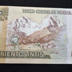 Alternative view of 500 INTIS PERU GEM UNC CONDITION NOTE ENDING 786