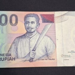 1000 RUPIAH OF INDONESIA GEM UNC CONDITION ENDING 786