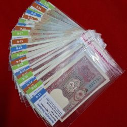 2 RUPEE SIGNATURE SET B-11 B -36 UNC CONDITION