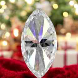 Alternative view of Rare 1.00 carat Marquise Lab Grown Diamond Top Color Top Quality Exceptional Collectible Unique and Rare