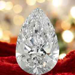 Rare and Desirable 1.00 carat Pear Shape Lab Grown Diamond Top Color Top Quality Exceptional Collectible Unique and Rare