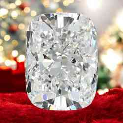 Rare and Desirable 1.00 carat Cushion Cut Lab Grown Diamond Top Color Top Quality Exceptional Collectible Unique and Rare