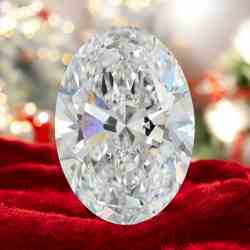 Rare and Desirable 1.00 carat Oval Shape Lab Grown Diamond Top Color Top Quality Exceptional Collectible Unique and Rare