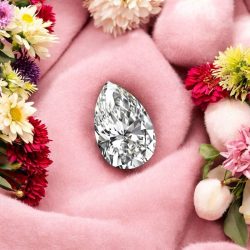 Pear Shape Diamond Indian Origin Diamond 30 Cent + E Color Top Quality Collectible Antique Item Eco Friendly