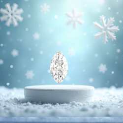 Marquise Shape Lab Grown Diamond 20 Cent Top Color Top Quality Very Unique and Rare Top Collectible Piece