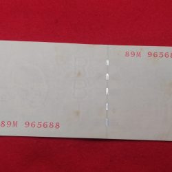 Alternative view of SUPER ERROR UNIFACE TEN RUPEE NOTE SERIAL NUMBER 965688