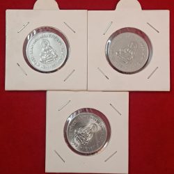 Alternative view of One Rs Scare Coin Saint Dnyaneshwar 1274 1296 AD 1999 Year Bombay Mint Gem Bunc Condition Coin 1 Pcs Given