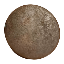 British India One Quarter Anna WEAK STRIKE NO PRINT BLANK Like Error **SCARE** Used Condition.