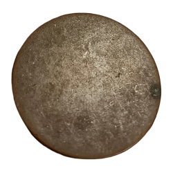 Alternative view of British India One Quarter Anna WEAK STRIKE NO PRINT BLANK Like Error **SCARE** Used Condition.