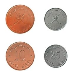 Oman, 4 coin set, UNC Condition.