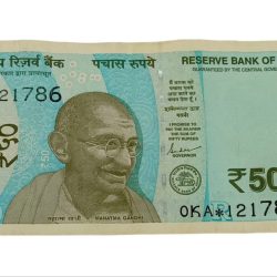 50 Rupees Year 2022 STAR ⭐ REPLACEMENT Issue "0 PREFIX" & Ending 786 FANCY Number **SCARE** Collectable Grade.