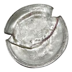 Alternative view of 2 Rupees Fss New Issue Year 2019 BROAD STRUCK, STRUCK THROUGH ROTATED DOUBLE STRIKES Errors **RARE** UNC Grade.