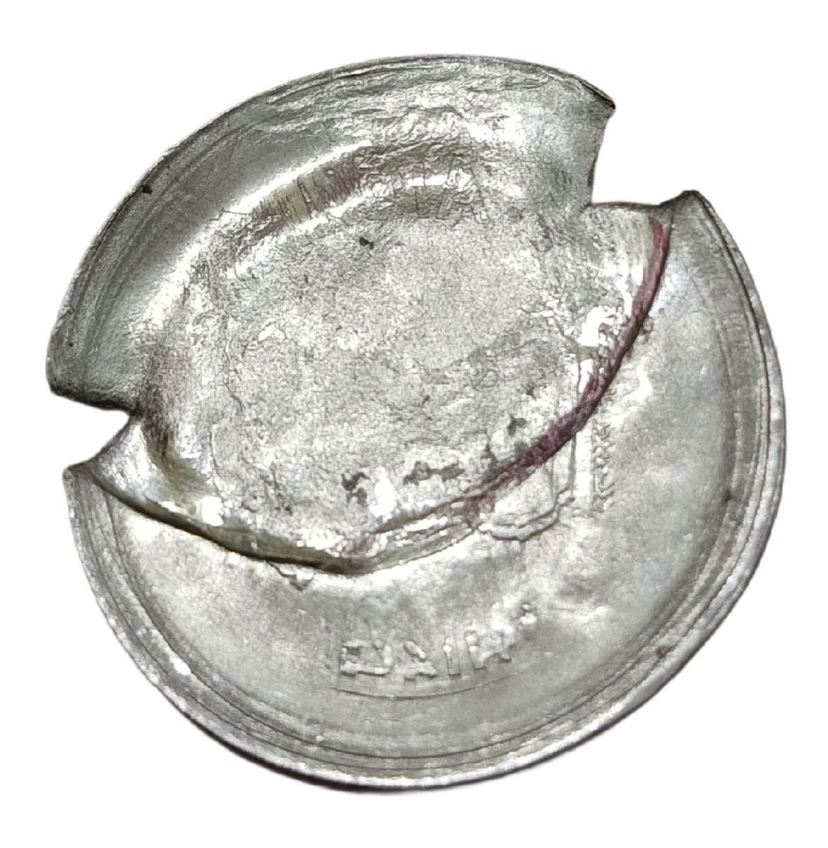 2 Rupees Fss New Issue Year 2019 BROAD STRUCK, STRUCK THROUGH ROTATED DOUBLE STRIKES Errors **RARE** UNC Grade. - Image 2