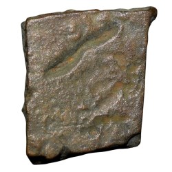 Alternative view of Copper Punch Mark from Vidisha(2nd - 1st Cen. BC) 2x Sun, Hill, Yupa Railing