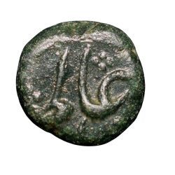 Copper 1/4 Paisa of Shah Alam II (AD 1759-1806) from Arcot State Dated AH118X Ty.14.5