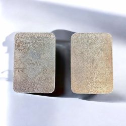 Manilal Chimanlal 10 Tola Extremely Unique And Rare Silver Bar Pure 999 Silver INDIA MAP One of a Kind