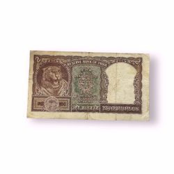 Alternative view of Rs 2 Republic India Issue Signed By P C bhattachariya Collectible Quality Unique and Rare