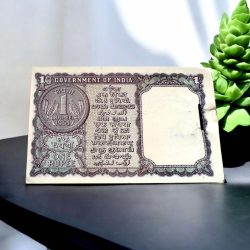 Alternative view of Re 1 India Banknote Signed by S Bhootalingham GEM UNC Unique and Rare Year 1965