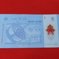 Alternative view of ONE RUPEE NOTE MALAYSIA RINGGIT ENDING 786
