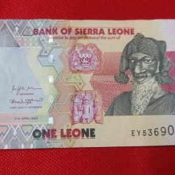 SIERRA LIONE ONE LEONE GEM UNC CONDITION NOTE EACH NOTE PRICE 132