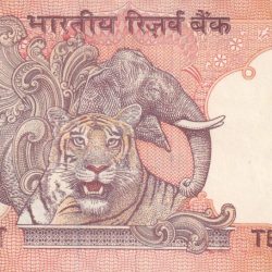 Alternative view of 786 Ending Fancy Number 10 Rupees Governor BIMAL JALAN rare Note
