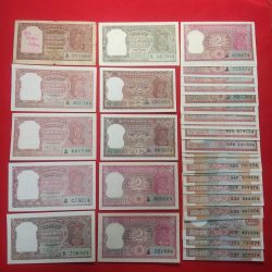 Rs 2 SIGNATURE SET RARE TO FINE