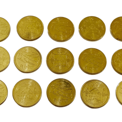 NEPAL Ni/Brs ONE RUPEE Lot of 15 coins are in UNC Conditions.