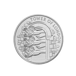 Alternative view of The Royal Mint Groot Brittanie 2020 5 Pounds Tower of London