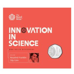 Rosalind Franklin 50p Uncirculated Commemorative Coin Set By Royal Mint 2020 Issue