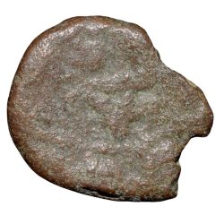 Alternative view of Copper Coin of Ujjaini(2nd Cen. BC) with Swastika/Triangular Headed Symbol