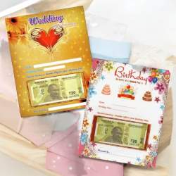 Rs 20 Birthday Note Choose your Date of Birth and it will be Delivered to you