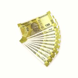 Rs 20 India Banknote Latest Star Issue Inset "S" Prefix 31P Unique and Rare 10 notes