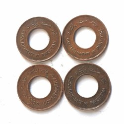 Alternative view of Country - Pakistan Period Dominion of Pakistan 1948 - 1960 Currency Pakistani rupee (pre-decimal) Coin type Circulation coins Denomination 1 pice Year 1948 - 49 4 piece given Same and similar piece available