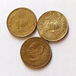 Republic India 20 paisa 3 Different set of 3 piece Condition is image Same and similar piece available