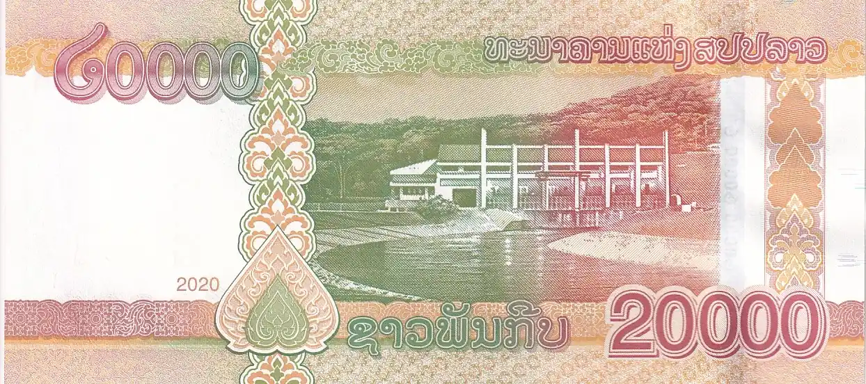 20000 Kip of Laos Unc Note of 2020 Year Unc - Image 2