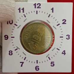 Five Rs Scare Error Coin 1 "o Clock Error Allahabad High Court Calcutta Mint RBI Mistake Coin