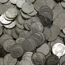 Alternative view of Twenty Five Paise Rhiano Mix Years Mix Mints Include Scare 100 Pcs Given Fine OR XF Condition