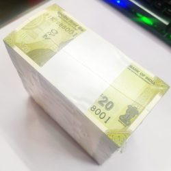 Alternative view of DAM CHEAP SALE❤️🤑 Rare 20 Rupee RIM Total 10 Bundle New Fresh 1000 Notes RIB Sealed Packed RIM at Lowest Price Face Value 20,000
